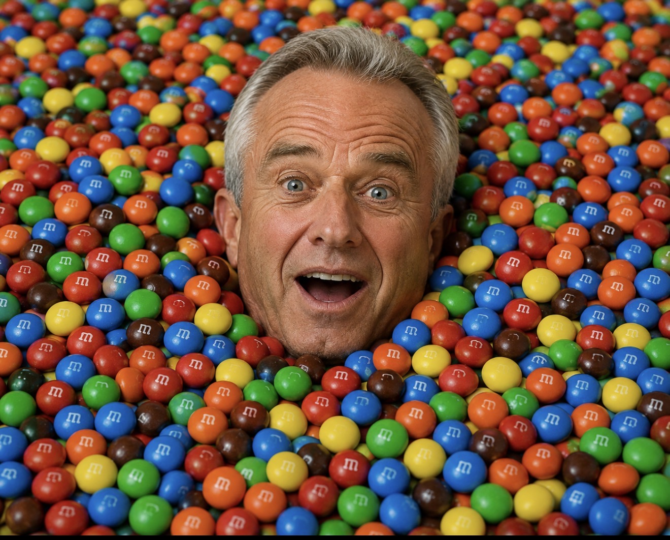 MAKE AMERICA HEALTHY AGAIN: M&M GOES NATURAL 🍬