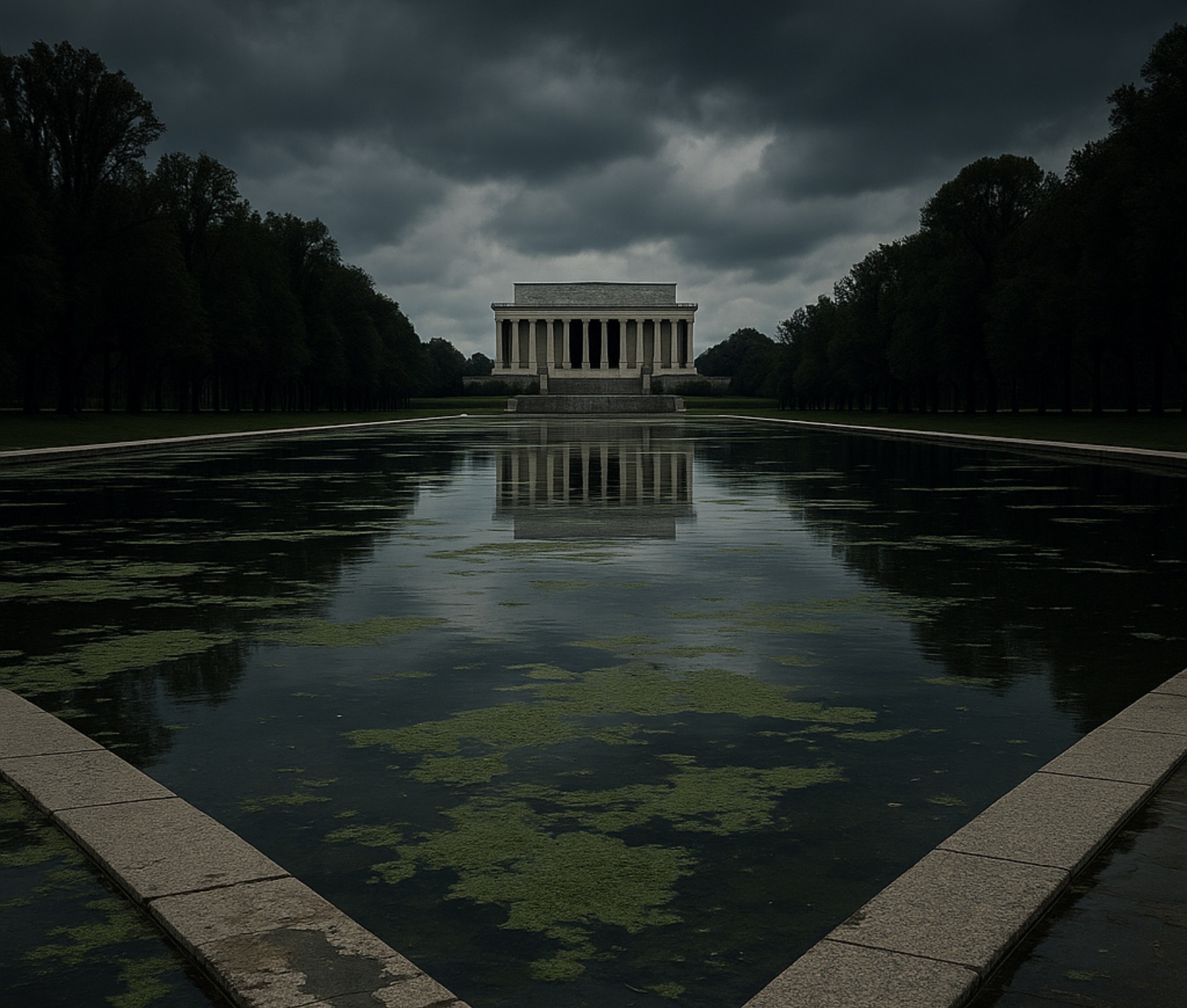 LINKING ALGAE AND VANDALISM: LINCOLN MEMORIAL REFLECTING POOL PROJECT UNDER FIRE 💔