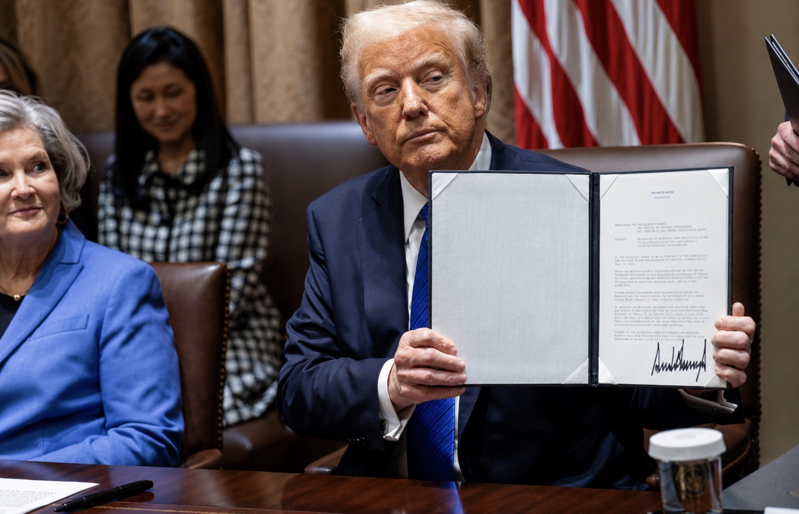 COURT BLOCKS TRUMP'S VOTING ORDER PROVISIONS
