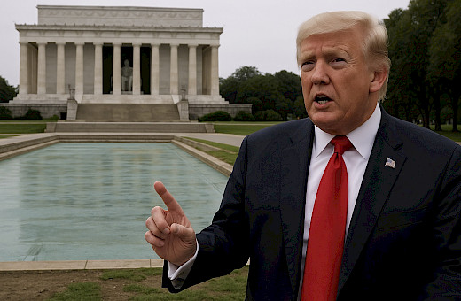 TRUMP TO DRAIN LINCOLN MEMORIAL REFLECTING POOL AFTER JULY 4