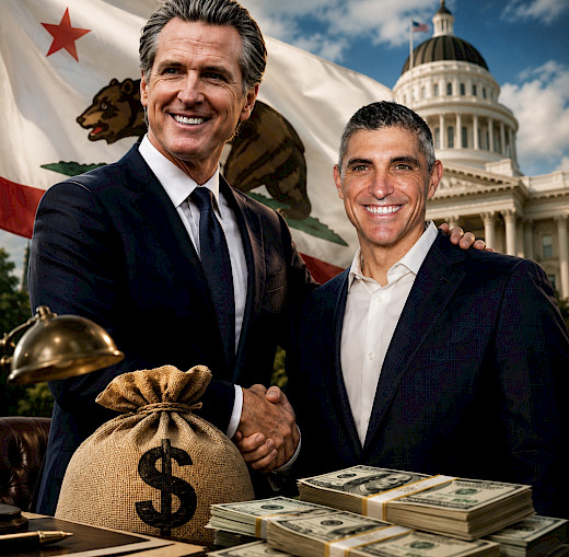 NEWSOM GIVES TOP ALLY $60K BOARD JOB, CRITICS CALL IT CRONYISM