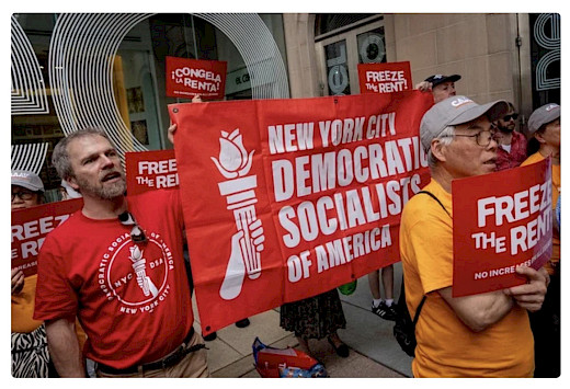 DEMOCRATIC SOCIALISTS MOVE TO RADICALLY UPEND WASHINGTON
